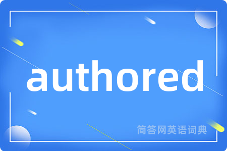 authored
