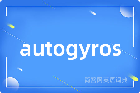 autogyros