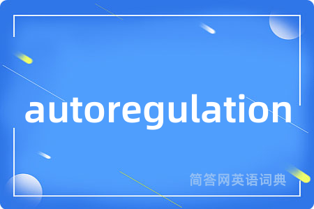autoregulation