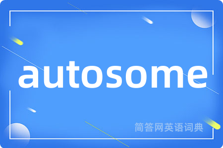 autosome