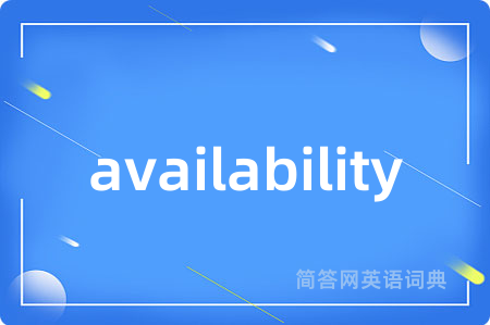 availability