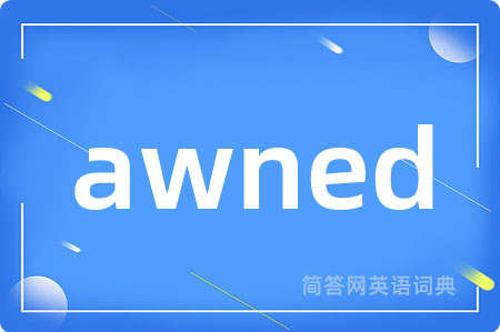 awned