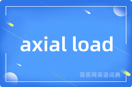 axial load