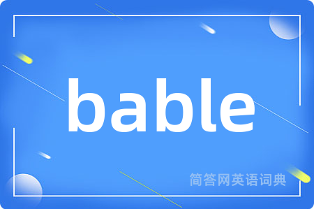 bable