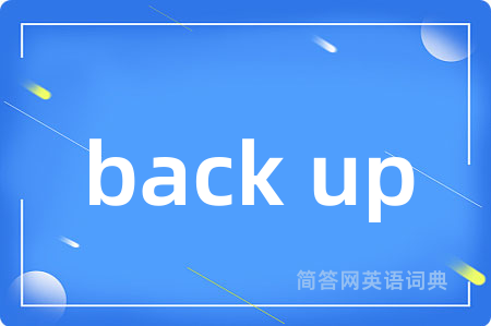 back up
