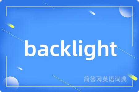 backlight