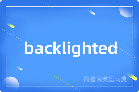 backlighted