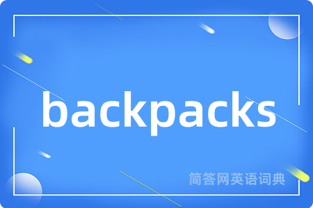 backpacks