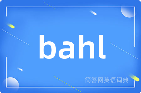 bahl