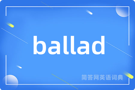 ballad