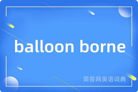 balloon borne