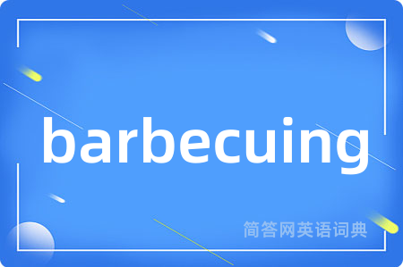barbecuing