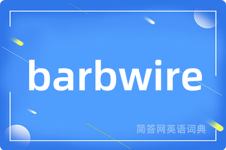 barbwire
