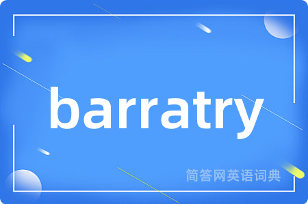 barratry