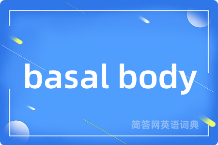 basal body