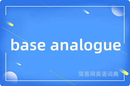 base analogue