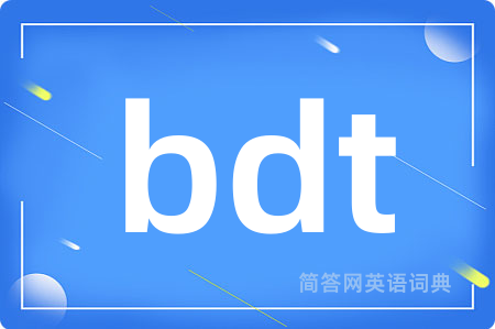 bdt