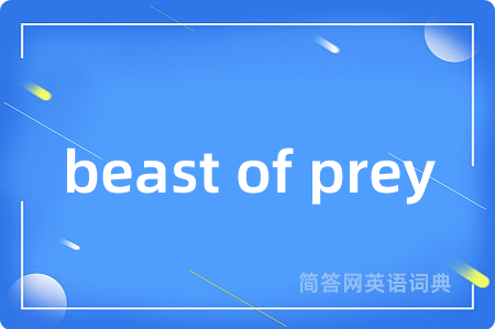 beast of prey