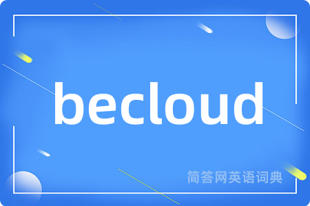 becloud