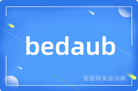 bedaub