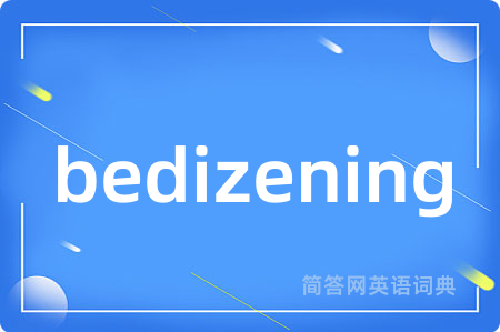 bedizening