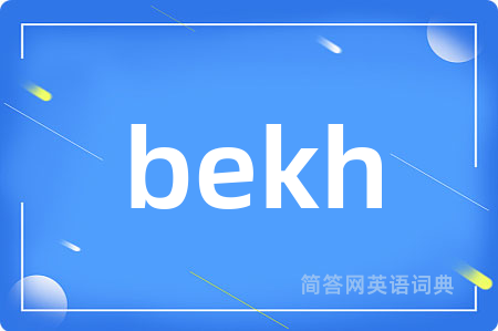 bekh