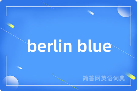 berlin blue