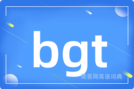 bgt