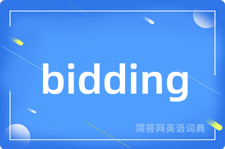 bidding