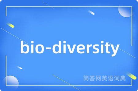 bio-diversity