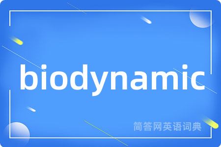 biodynamic