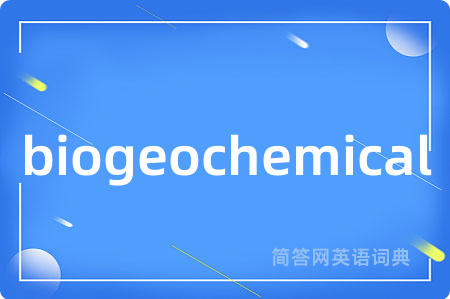 biogeochemical