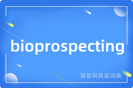 bioprospecting