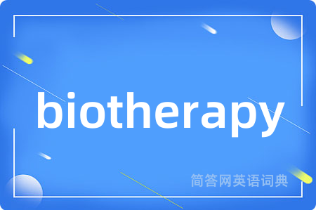 biotherapy