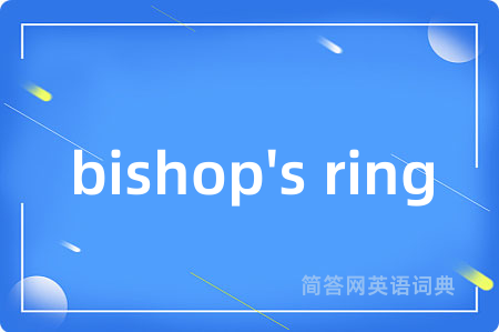 bishop's ring