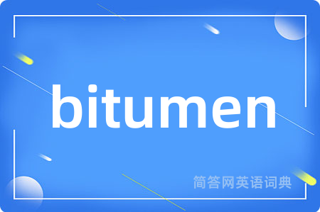 bitumen