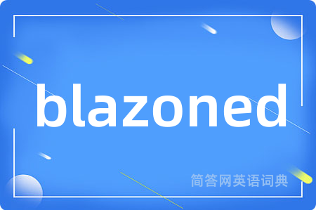 blazoned