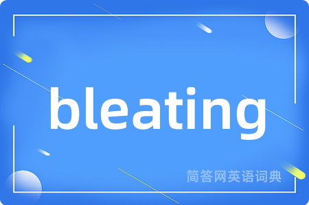 bleating
