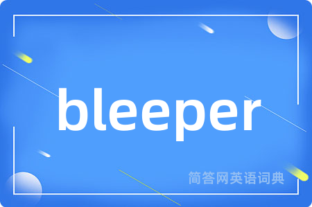bleeper