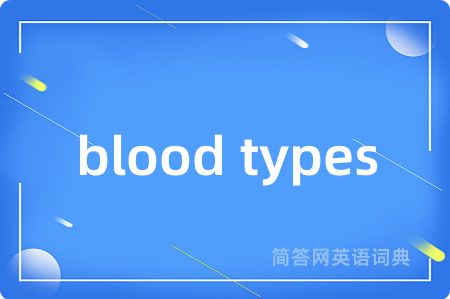 blood types