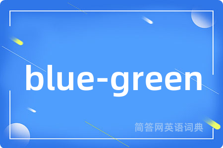 blue-green