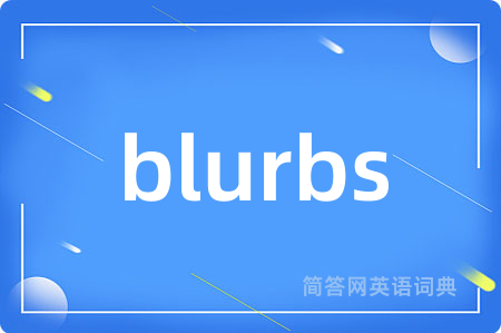 blurbs