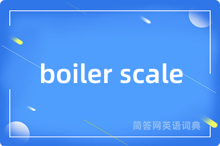 boiler scale