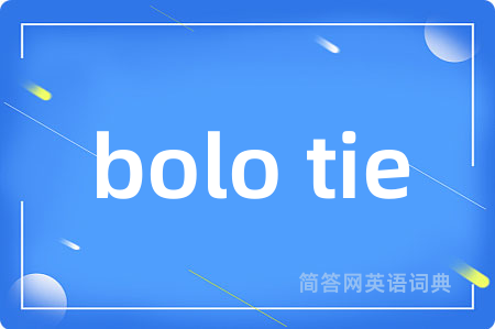 bolo tie