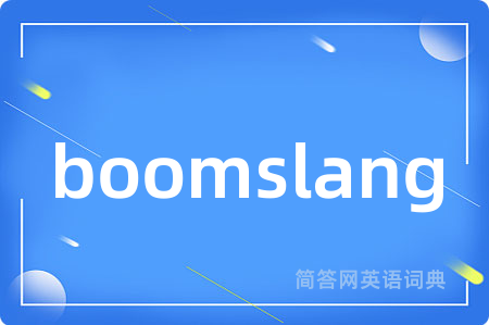 boomslang