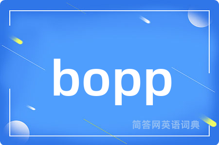 bopp
