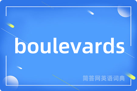 boulevards