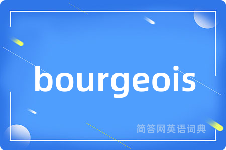 bourgeois