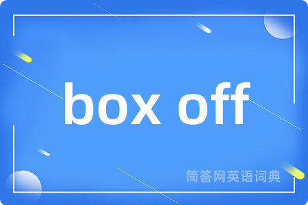 box off