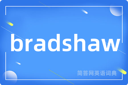 bradshaw